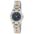 thumbnail image 1 of Seiko Women's SXGN50 Diamond Two Tone Blue Dial Quartz Watch, 1 of 1