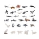 thumbnail image 2 of 30 Piezas Figuras de Animales del Océano Regalo Estatuas en Miniatura Realistas Marinas Animales Marinos Figuras de Animales Marinos, 2 of 9