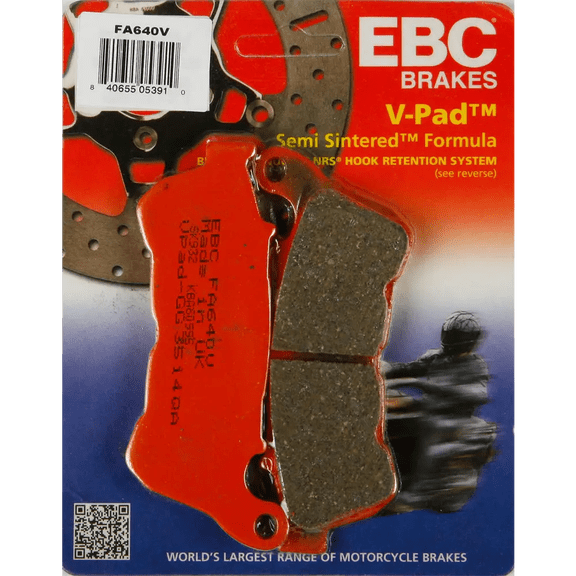 EBC Brakes  FA640V; Brake Pads V Series