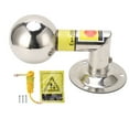 thumbnail image 2 of Body Electrostatic Discharge Ball, Human Body Static Remover Stainless Steel Wall Mount L Shape  for Metallurgical, 2 of 7