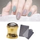 thumbnail image 1 of Plantillas Para Decoración De Uñas Macarena Estampadora De Silicona 2 Piezas Dorado, 1 of 7