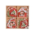 thumbnail image 1 of Billuyoard Pieza de de árbol de Navidad, colgante pintado con temática, ambientes de vacaciones, accesorios de fotografía DIY, decoración de Kits de decoración para fiestas campana y casa Billuyoard HA069280-02, 1 of 6