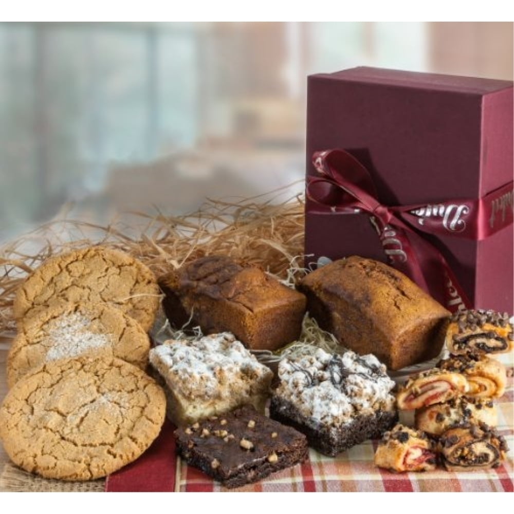 Dulcet Gift Baskets Gourmet Bakery Treats Gift Basket Features All