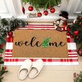 thumbnail image 1 of Juego de felpudos navideños Moucuny Christmas Coir, felpudo de bienvenida, 1 of 7