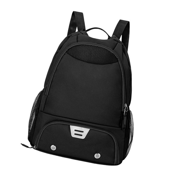 FVDPWYE Drawstring Basketball Backpack Basketball Carry Bag Organizer Sackpack with Shoe Black