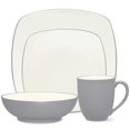 thumbnail image 1 of Juego De Cubiertos Cuadrado Noritake Slate Colorwave De 4 Piezas, 1 of 5