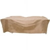 Sure Fit Deluxe Rectangle Table/Chair Set Cover, Taupe