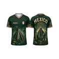 thumbnail image 2 of 2026 New Mexico Soccer Jersey Men, Mexican Jersey Soccer T-Shirt, Soccer Jersey 2D Graphic Crew Neck Short Sleeve Football Tee, Casual Daily Sport Top for Adult, 2 of 7