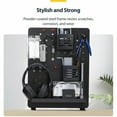 thumbnail image 4 of StarTech.com Clamp-On Pegboard with Accessories, 16.5x12.5in, Steel Peg Board, Desktop Storage Organizer, Black, 4 of 7