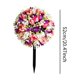 thumbnail image 5 of Arbusto de rosas artificiales con estaca para el suelo, ideal para decorar el jardín, el porche o la entrada. Estilo E, 5 of 9