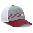 thumbnail image 3 of Men's Fanatics Heather Gray/Maroon Arizona State Sun Devils Profile Trucker Adjustable Hat, 3 of 4