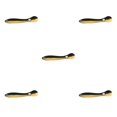 thumbnail image 2 of Toystoory 10 piezas de señuelo de pesca falso elástico cebo de agua dulce atracción Swimbaits PVC Crankbait Tackle 10 cm tipo 1 Tipo 1 5piezas, 2 of 6