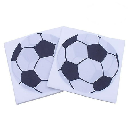 Soccer Lunch Napkin Printed Napkin Paper For Birthday Dinner Party Favors Supplies