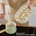 thumbnail image 3 of Dumpling Storage Container Reusable Dumpling Box Dumpling Storage Box Stackable Transparent Large Capacity Food Grade No, 3 of 5