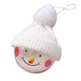 thumbnail image 1 of Christmas Hanging Ornament Snowman Ball Decor Hanging Decoration for Xmas Tree, 1 of 9