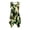 Camouflage with Cat Silhouette Pattern, variant on Ladies Irregular Hem Casual Dress, Cartoon Magic Dinosaur Pattern Side Pockets Sleeveless Sundress, Tank Round Neck Summer Sleeveless Dress for Party