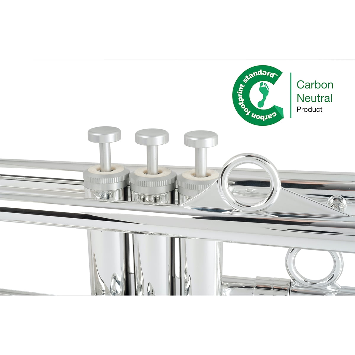 pTrumpet pTrumpet hyTech Metal/Plastic Trumpet Silver