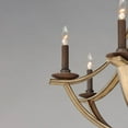 thumbnail image 4 of 20348DWAR Maxim Lighting Basque - 8 Light Chandelier-36 Inches Tall and 32 Inches Wide     -Traditional Installation, 4 of 5