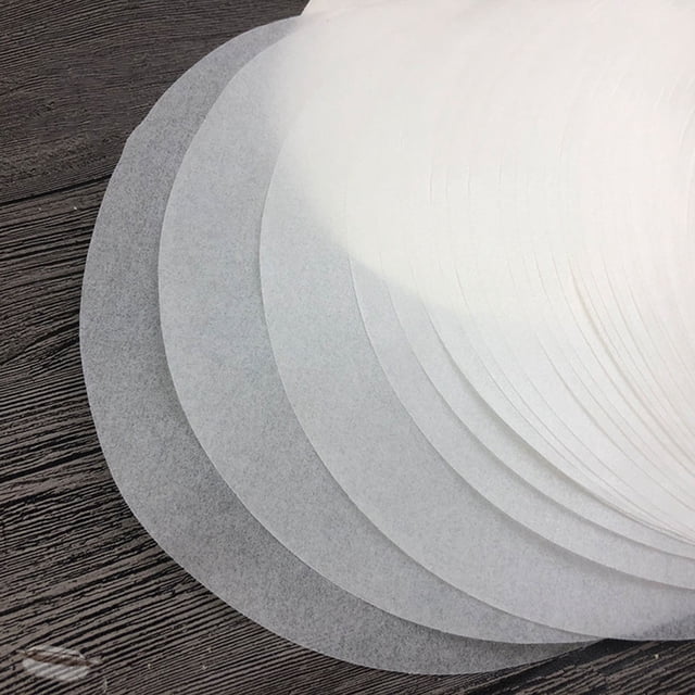 unbranded 2Pqt Papel Para Barbacoa Y Hornear Redondo Material Saludable Y Ligero