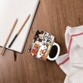 thumbnail image 4 of Yiaed Cats & Dogs Group Print Ceramics Coffee,Large Handle Design,Extra Large Tea and Coffee Cup for Office and Home Mugs, 4 of 6