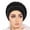 Black, variant on Milk Silk Hair Band Scarf for Everyday Casual Wear with Concealing Wrap Ideal for Hijab Cap, Purple