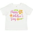 thumbnail image 3 of Inktastic Happy Mothers Day with Flowers Boys or Girls Toddler T-Shirt, 3 of 5