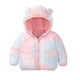 thumbnail image 2 of Cowsor Winter Coats Puffer Padded Jacket for Toddler Boys Girls Kids Light Outwear Cute Bear Ears with Hoods Clothing, 2 of 7