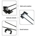 thumbnail image 2 of Shisuyan 2pcs Foldable Legs Iron Load-bearing Sturdy Mini Desk, 2 of 9
