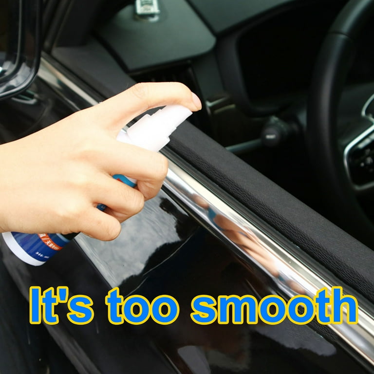 Car Window Track and Seal Lubricant Spray,Silicone Spray for Sliding Door  Tracks,Car Window Lubricant Door Window Glass Lifting Rubber Strip Belt  Seal 