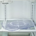 Smart Spin Lazy Susan Refrigerator Storage Organizer, Clear Rectangular
