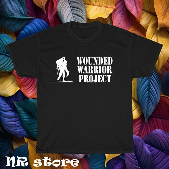 New Wounded Warrior Project Logo T shirt Funny Size S to 5XL