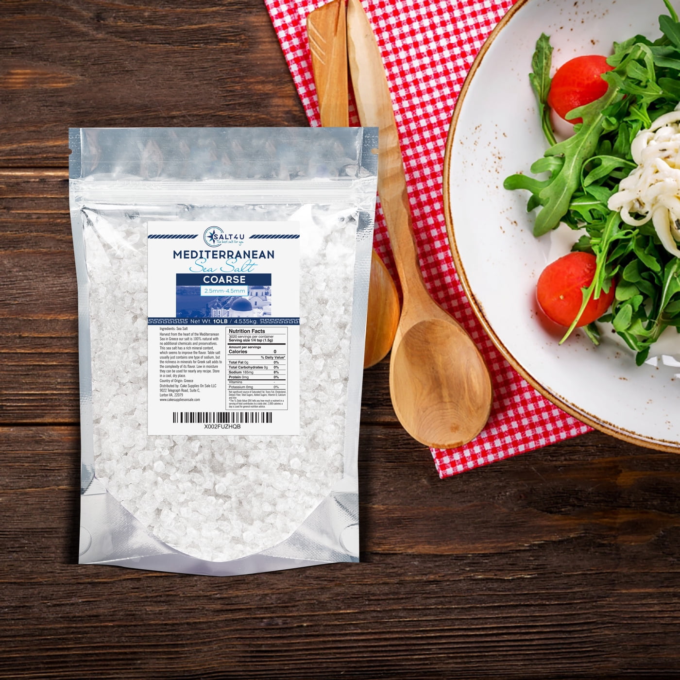 Mediterranean Sea Salt Coarse Grain 10 lb