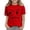 Red, variant on Eltusu Cotton T-Shirts for Boys, Crewneck Funny Fashion Summer Grphic Tee with Short Sleeve Blue Size 8 T