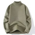 thumbnail image 1 of RKSRN Chandail pour Homme Automne Hiver Chaud Hiver Décontracté Mode à Blocs de Couleur Design à Manches Longues Col Rond Chandail Doux Ample Chandails, 1 of 3