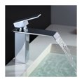 thumbnail image 1 of Robinet Salle de Bain Cascade Robinet de Lavabo en Laiton Mitigeur de Salle de Bain Chromé Forme Carré Kuyhfg Bienvenido a Kuyhfg, 1 of 5
