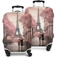 thumbnail image 1 of Travel Luggage Cover Suitcase Protector Fits 18-32 Inch Luggage Wheel Covers Patterned Travel Related Items Flower Luggage Protector Elastic Luggage Anti-scratch Suitcase Cover S, 1 of 5