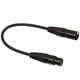 thumbnail image 1 of 3 cables de extensión XLR macho y XLR hembra para micrófonos. Elige el color. Negro, 1 of 6
