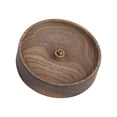 thumbnail image 2 of Brûleur d'Encens Rond en Bois Porte-Bâtons d'Encens Parfum Maison Diffuseur de Table, 2 of 8
