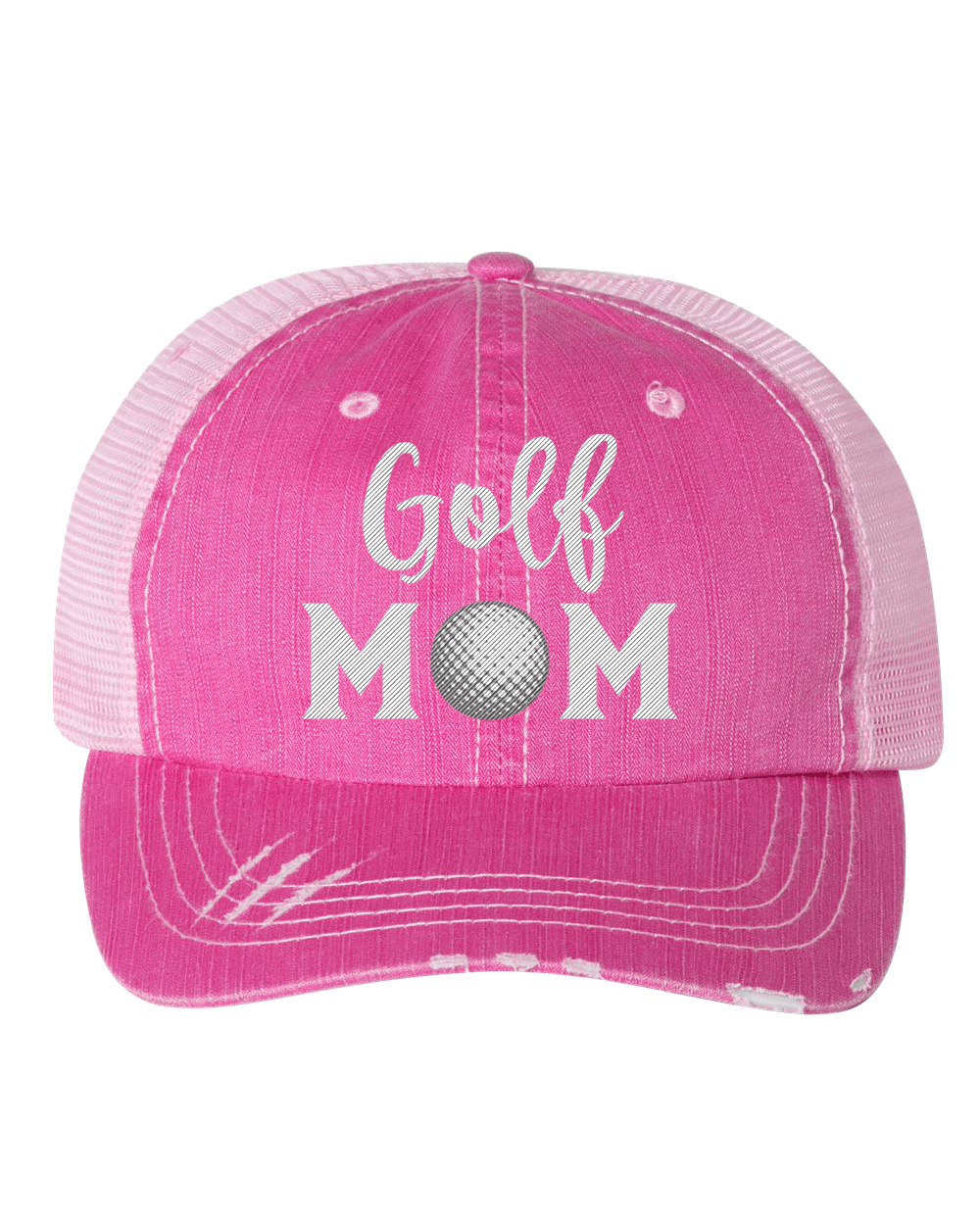 hot pink golf hat