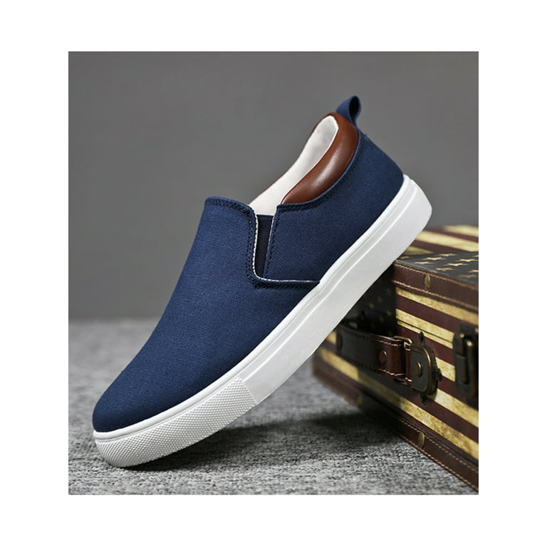 Mens canvas cheap shoes walmart