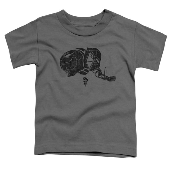 Power Rangers - Black - Toddler Short Sleeve Shirt - 3T
