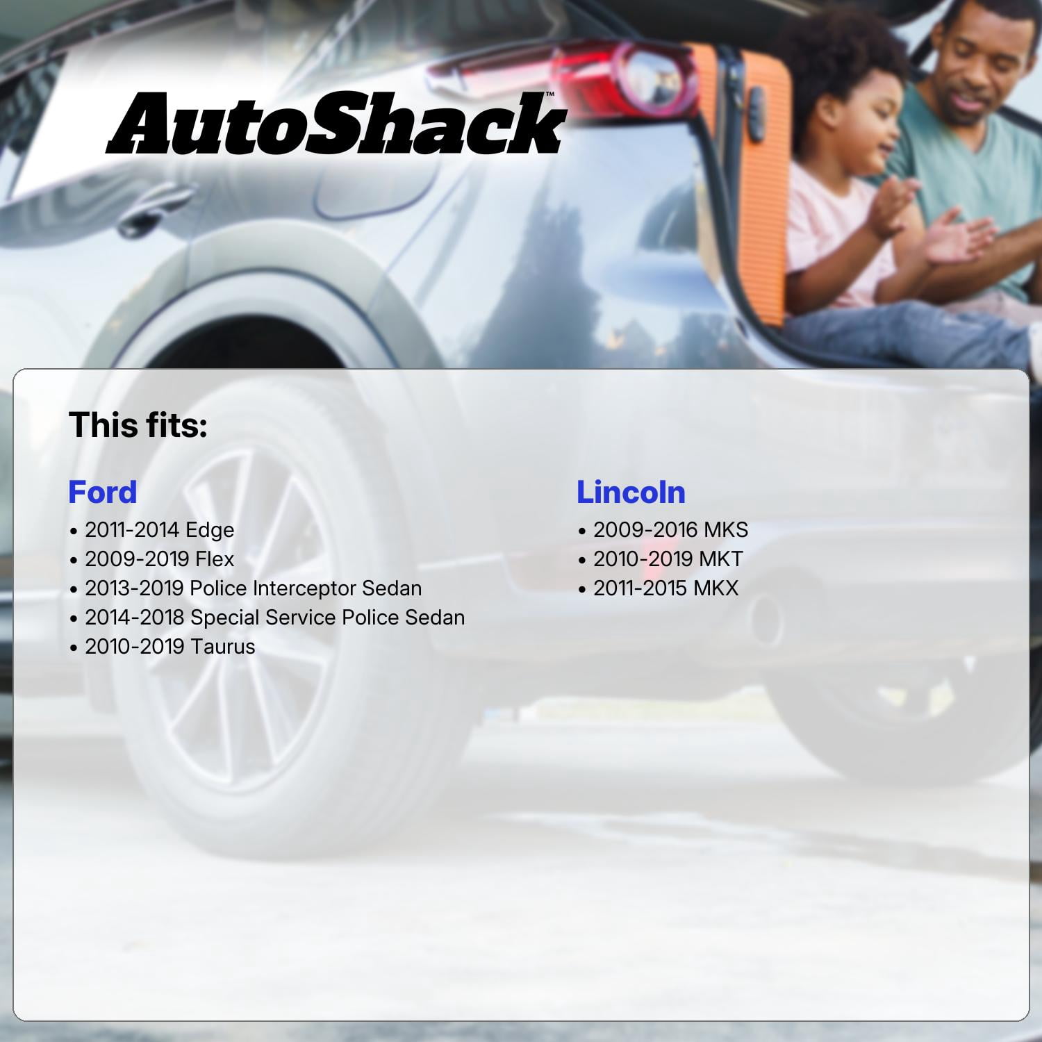 AutoShack Front or Rear Wheel Hub Bearing Assembly - Driver or Passenger Side for Ford, Edge 2011-2014 Taurus 2010-2019 Flex 2009-2019, AWD FWD L4 2.0L V6 3.5L 3.7L - 5-Lug, With ABS