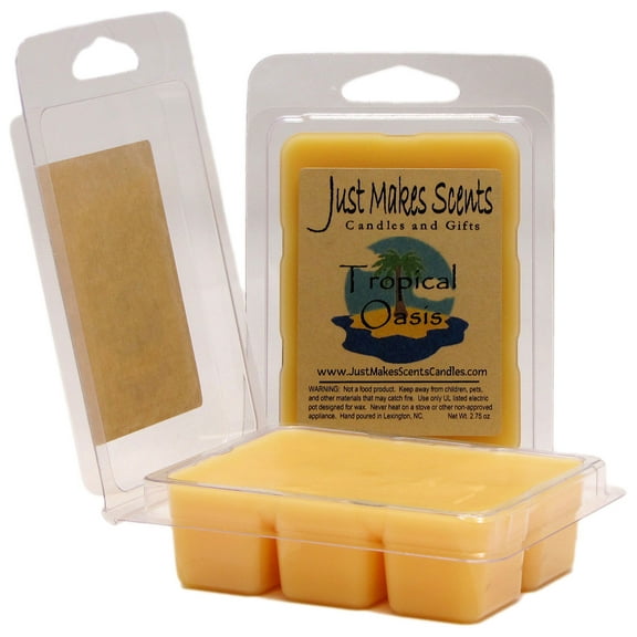 Tropical Oasis 2-Pack Wax Melts -Just Makes Scents Candles & Gifts