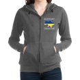 thumbnail image 1 of CafePress - Support Ukraine Women's Zip Up Hoodie - Women's Zip Hoodie, 1 of 1
