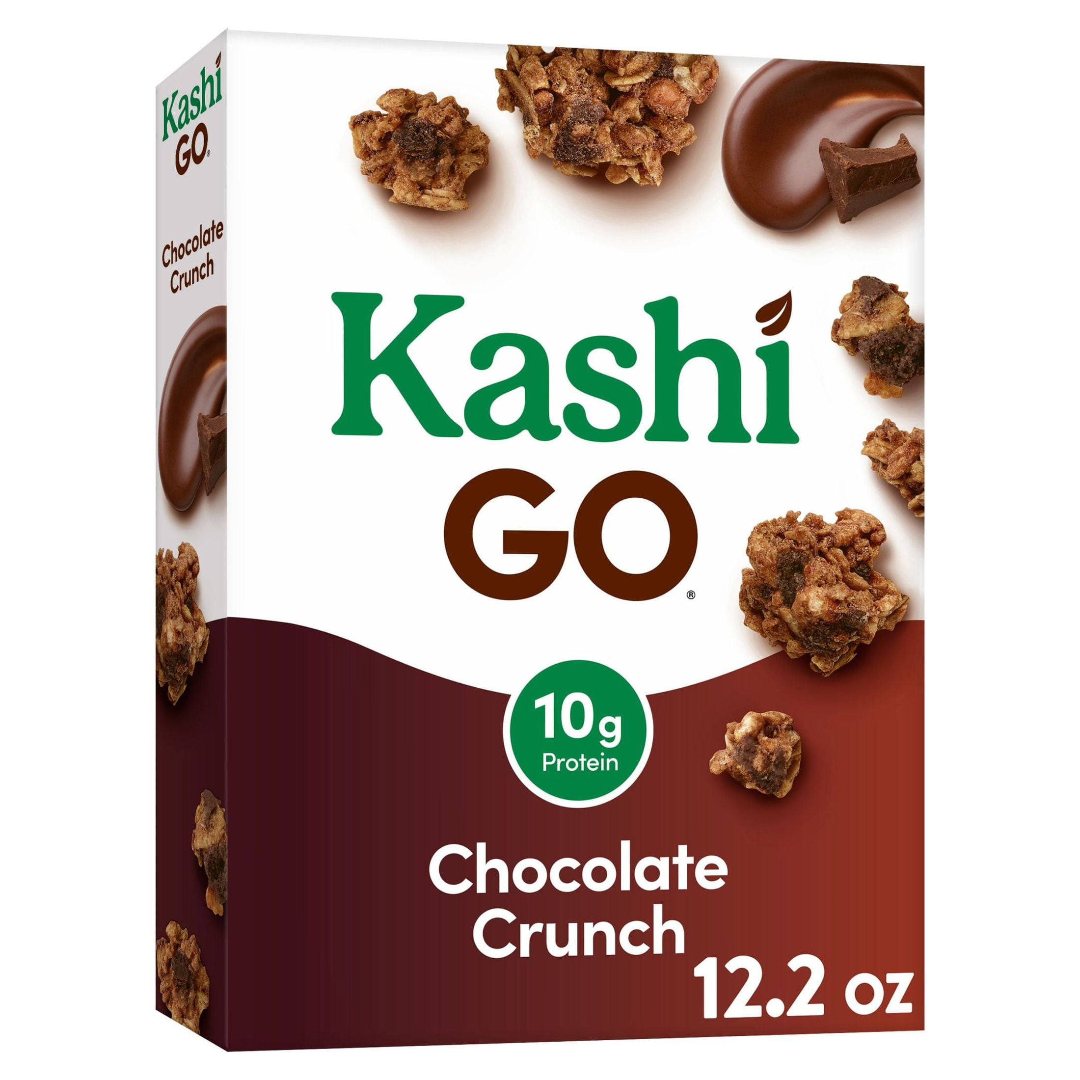 Kashi GO Chocolate Crunch Breakfast Cereal, 12.2 oz Box - Walmart.com
