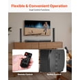thumbnail image 5 of Smart TV Sound Bar 2.0 Channel 32 Inch Detachable Bluetooth HDMI AUX USB 80W Surround Sound System Home Theater Audio Remote Control, 5 of 6