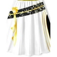 thumbnail image 5 of Moonsky Girls KPop Demon Hunters Huntrix Dress Pop Singers Mira/ Rumi/Zoey Princess Dress Halloween Fancy Dress Costumes Stage Dresses Cosplay Outfits Set for 3-14 Years(140#Gold), 5 of 5