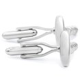 thumbnail image 3 of SuperJeweler Stainless Steel Corkscrew Cufflinks For Men, Fits Standard Shirt, 3 of 6