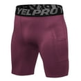 thumbnail image 1 of Pantalones Cortos Casuales para Hombre, Deportes Y Fitness Pantalones Cortos Elásticos con Bolsillos, Poliéster de Moda, 1 of 8