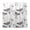 Seagulls Bird Lines, variant on Dailycode Shower Curtain Liners 48x72in Water Resistant Machine Washable Rustproof Grommets Fabric Bath Curtain, Seahorse Jellyfish Coral